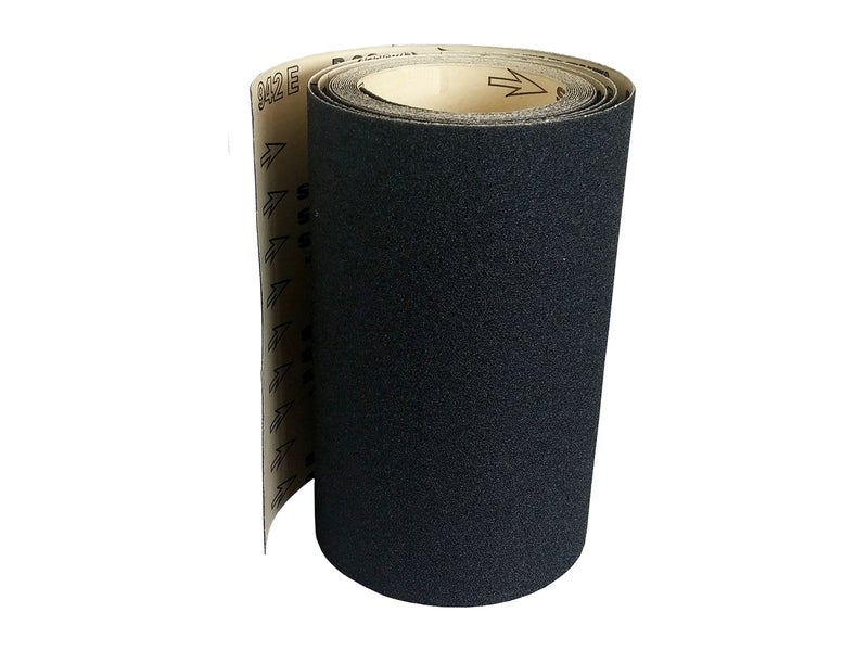 Starcke 8 Inch x 5 Meters Starcke Sandpaper Rolls - 120 Grit Silicon Carbide Sand Paper Rolls, Heavy Duty Roll Sandpaper Sheets for Wood, Stone, Concrete and Plastics, Auto Sandpapers, Wood Floor Sanders - Image 3